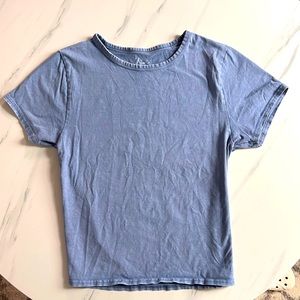 (XL) Livi by Olivia Rae Junior’s Blue Casual Tee Shirt 8/10